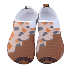 Bohemian Digital Minimalist Boho Style Geometric Abstract Art Men s Sock-style Water Shoes