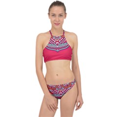 Mandala Red Halter Bikini Set by goljakoff