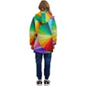 bring colors to your day Kids  Hooded Longline Puffer Jacket View4