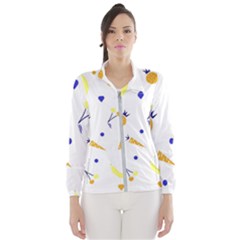 Pattern-fruit-apples-green Women s Windbreaker by Maspions