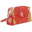 Grapefruit-fruit-background-food Wristlet Pouch Bag (Large) View1