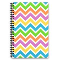 Chevron Pattern Design Texture 5 5  X 8 5  Notebook by Apen