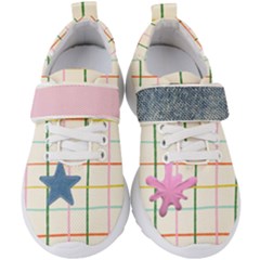 Retro Fab Kids  Velcro Strap Shoes by Skittledust