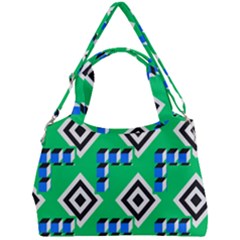 Beauitiful Geometry Double Compartment Shoulder Bag by Sparkle