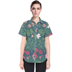 Spring Design  Women s Short Sleeve Shirt