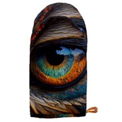 Eye Bird Feathers Vibrant Microwave Oven Glove by Hannah976