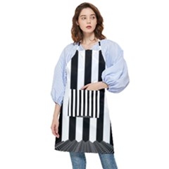 Stripes Geometric Pattern Digital Art Art Abstract Abstract Art Pocket Apron by Proyonanggan