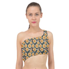 Flower 120424 Spliced Up Bikini Top  by zappwaits