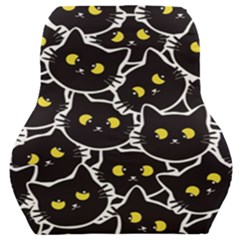 Cat Pattern Pet Drawing Eyes Car Seat Back Cushion  by Maspions