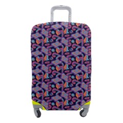 Trippy Cool Pattern Luggage Cover (small) by designsbymallika