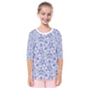 Pastel Botanic Harmony Collage Kids  Quarter Sleeve Raglan T-Shirt View1