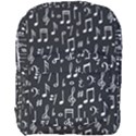 Chalk Music Notes Signs Seamless Pattern Full Print Backpack View1