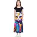 Wild cat Kids  Flared Maxi Skirt View1