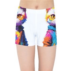 Wild Cat Kids  Sports Shorts by Sosodesigns19