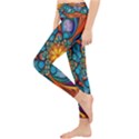 Pattern 2 Lightweight Velour Classic Yoga Leggings View3