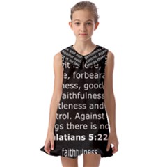 Galatians 5 Kids  Pilgrim Collar Ruffle Hem Dress by RiverRootz