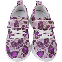 Butterflies Butterfly Insect Nature Kids  Velcro Strap Shoes by Proyonanggan