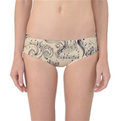 Musical Swirls Ladies Classic Bikini Bottoms by RiverRootz