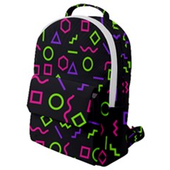 Geometric Seamless Pattern Flap Pocket Backpack (small) by Hannah976