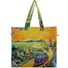 Grateful Dead Golden Road Canvas Travel Bag by Bedest