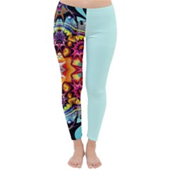 Abstrakte Blume Classic Winter Leggings by 2607694c