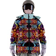 Abstrakte Blume Women s Zip Ski And Snowboard Waterproof Breathable Jacket by 2607694c