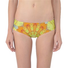 Sunshine-sunny-sun-abstract-yellow - Classic Bikini Bottoms by Ravend