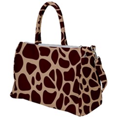 Animal Print Girraf Patterns Duffel Travel Bag by Ket1n9