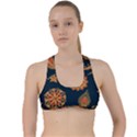 Bright-seamless-pattern-with-paisley-mehndi-elements-hand-drawn-wallpaper-with-floral-traditional-in Criss Cross Racerback Sports Bra View1