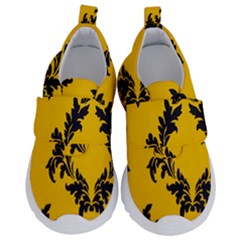 Zebra Zebra Pattern Zebra Fur Zebra Print Strip Kids  Velcro No Lace Shoes by Azkajaya