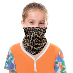 Tiger Skin Art Pattern Face Covering Bandana (kids) by Ket1n9