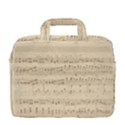 Vintage Beige Music Notes MacBook Pro 15  Shoulder Laptop Bag View4