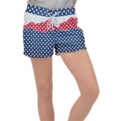 Illustrations Stars Women s Velour Lounge Shorts by anzea