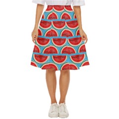 Illustrations Watermelon Texture Pattern Classic Short Skirt by anzea