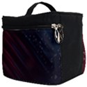 Illustrations Space Purple Make Up Travel Bag (Big) View2