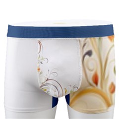 Flower Blau Men s Boxer Briefs by 2607694c