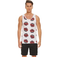 Muppets Animal Pattern Men s Wide Collar Tank Top by Valentinaart