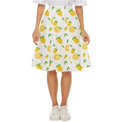 Illustrations Lemon Citrus Fruit Yellow Classic Short Skirt by anzea