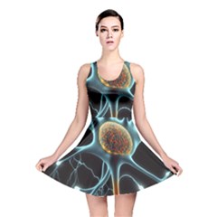 Organism Neon Science Reversible Skater Dress by Ndabl3x