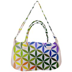 Mandala Rainbow Colorful Removable Strap Handbag by Ndabl3x