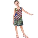 Usa United States Of America Images Independence Day Kids  Sleeveless Dress View1