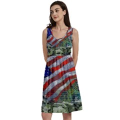 Usa United States Of America Images Independence Day Classic Skater Dress by Ket1n9