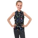 Universe Star Planet Galaxy Kids  Sleeveless Polo T-Shirt View1