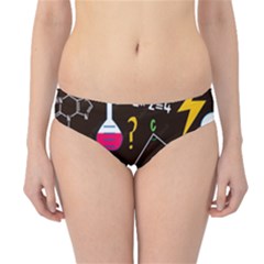 Science Lesson Flat Vector Seamless Pattern Hipster Bikini Bottoms by Loisa77