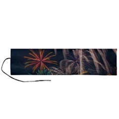 Firework Fireworks Display Lake Roll Up Canvas Pencil Holder (l) by Proyonanggan