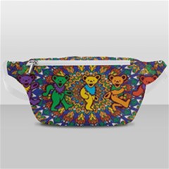 Dead Dancing Bears Grateful Dead Pattern Waist Bag  by Grandong