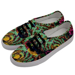 Monkey Tiger Bird Parrot Forest Jungle Style Men s Classic Low Top Sneakers by Grandong