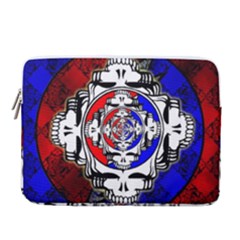 The Grateful Dead 14  Vertical Laptop Sleeve Case With Pocket