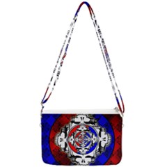 The Grateful Dead Double Gusset Crossbody Bag by Grandong