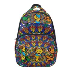 Dead Dancing Bears Grateful Dead Pattern Carry-on Travel Backpack